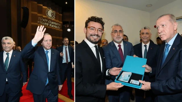 cumhurbaskani erdoganin elinden aldi italyan sef danilo zannaya turkuaz kart verildi 33weG22A