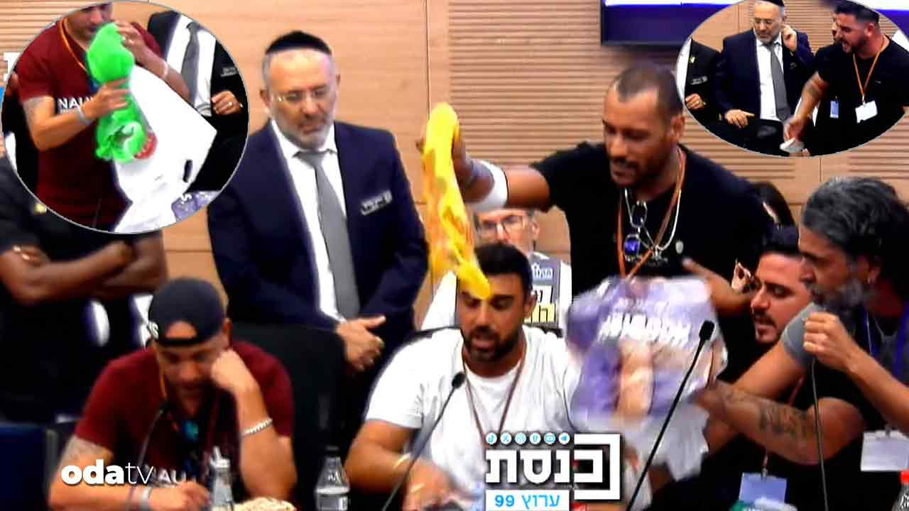 israil meclisinde sok protesto eski askerleri masaya doktu m18L2QsC