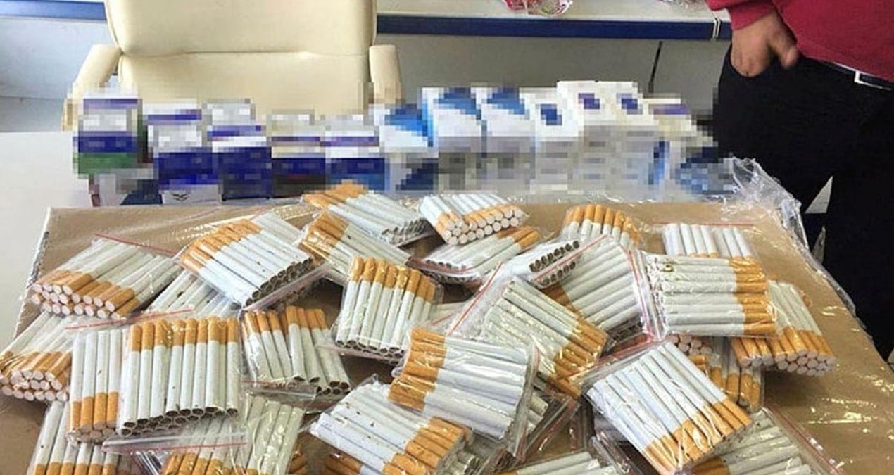 kayseride 640 paket kacak sigara ele gecirildi 6CtAWrlz