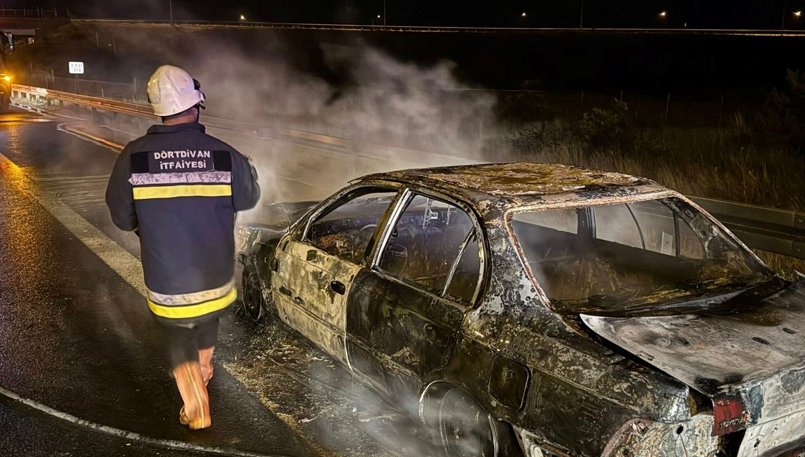 otoyolda yangin panigi giselerde yanmaya basladi 5Drucl71.jpg