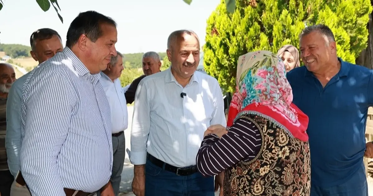Zinnur Büyükgöz köy ziyaretlerini sürdürüyor